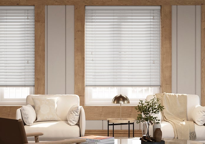Ecowood, Whisper Grey Satin - Motorised Venetian Blind - Image 3